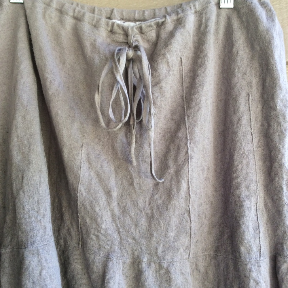 MOTH skirt, by Anthropologie draw string elastic
